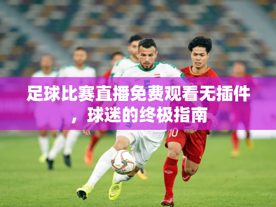 足球比赛直播免费观看无插件，球迷的终极指南