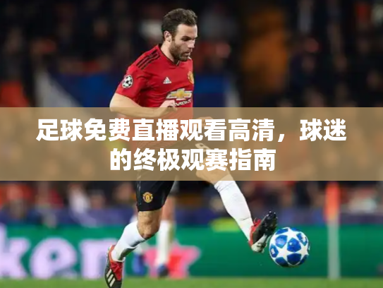 足球免费直播观看高清，球迷的终极观赛指南