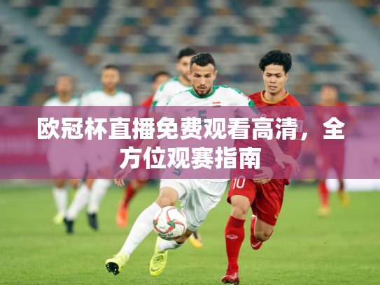 欧冠杯直播免费观看高清，全方位观赛指南