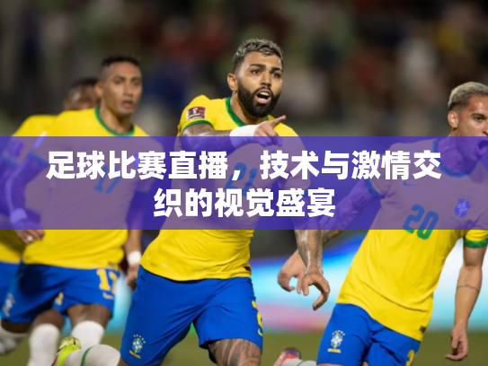 足球比赛直播，技术与激情交织的视觉盛宴