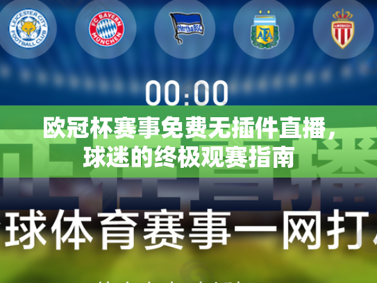 欧冠杯赛事免费无插件直播，球迷的终极观赛指南