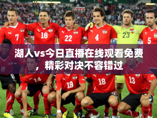 湖人vs今日直播在线观看免费，精彩对决不容错过