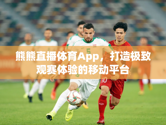 熊熊直播体育App，打造极致观赛体验的移动平台