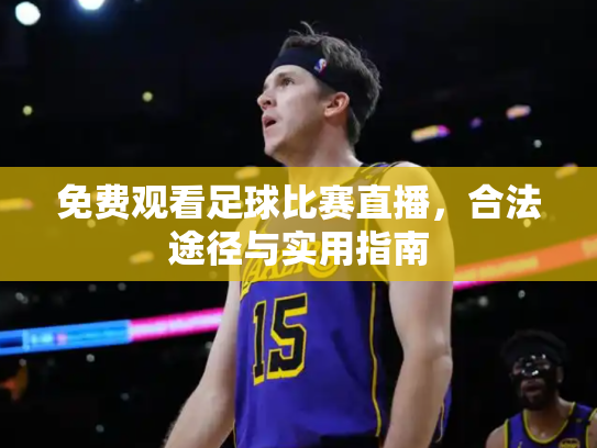 免费观看足球比赛直播，合法途径与实用指南