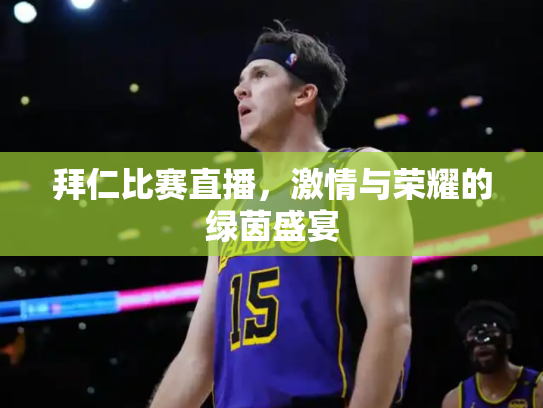 拜仁比赛直播，激情与荣耀的绿茵盛宴