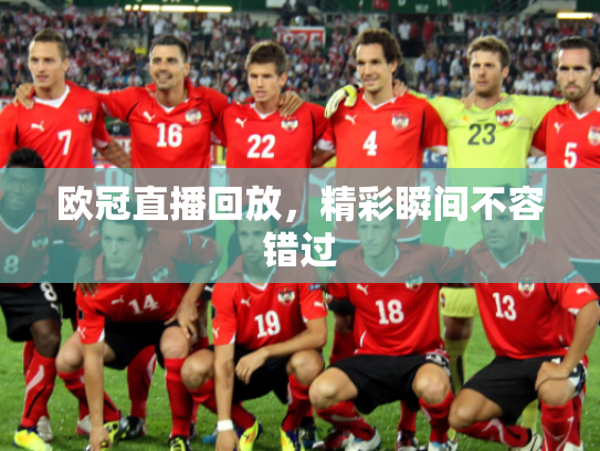 欧冠直播回放，精彩瞬间不容错过