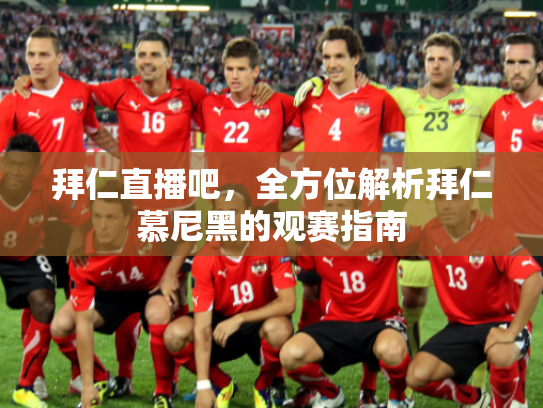 拜仁直播吧，全方位解析拜仁慕尼黑的观赛指南