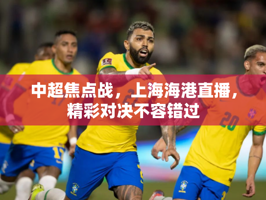 中超焦点战，上海海港直播，精彩对决不容错过