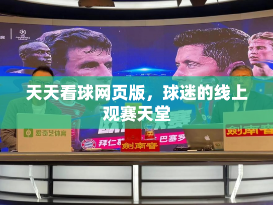 天天看球网页版，球迷的线上观赛天堂