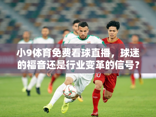 小9体育免费看球直播，球迷的福音还是行业变革的信号？