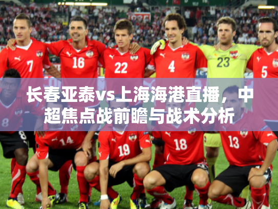 长春亚泰vs上海海港直播，中超焦点战前瞻与战术分析