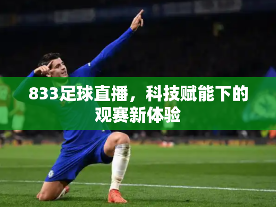 833足球直播，科技赋能下的观赛新体验