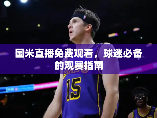 国米直播免费观看，球迷必备的观赛指南