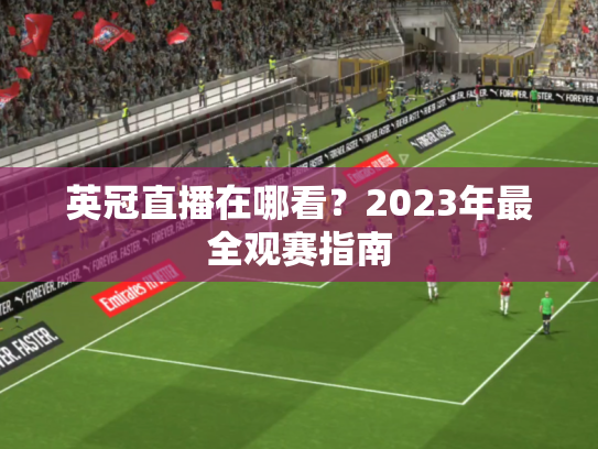英冠直播在哪看？2023年最全观赛指南