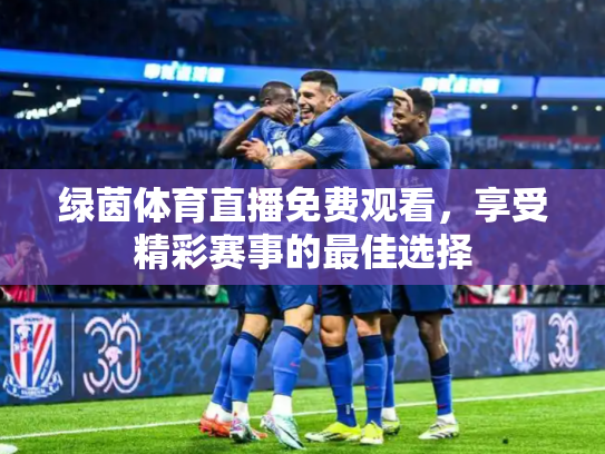 绿茵体育直播免费观看，享受精彩赛事的最佳选择