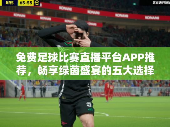 免费足球比赛直播平台APP推荐，畅享绿茵盛宴的五大选择