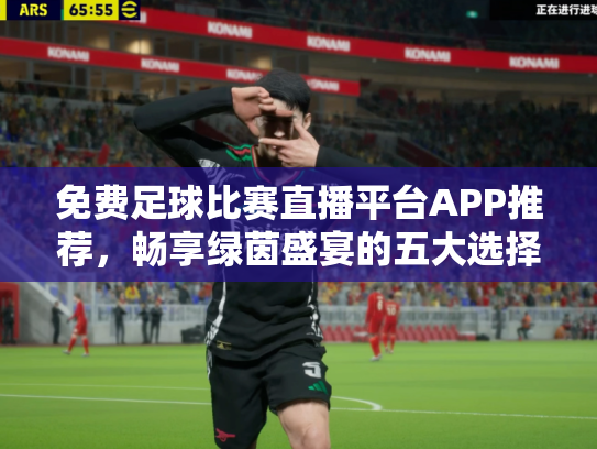 免费足球比赛直播平台APP推荐，畅享绿茵盛宴的五大选择