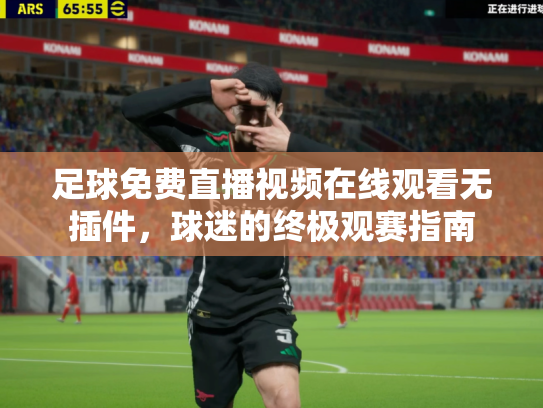 足球免费直播视频在线观看无插件，球迷的终极观赛指南