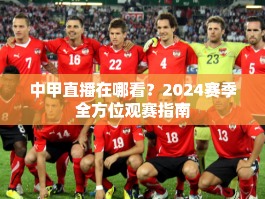 中甲直播在哪看？2024赛季全方位观赛指南