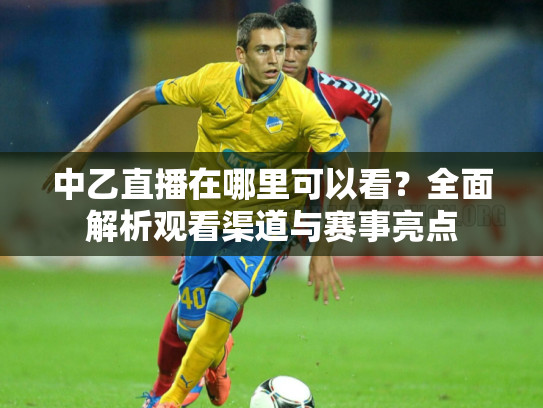 中乙直播在哪里可以看？全面解析观看渠道与赛事亮点