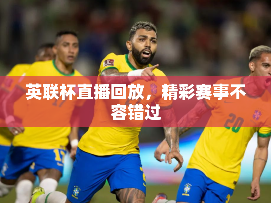 英联杯直播回放，精彩赛事不容错过