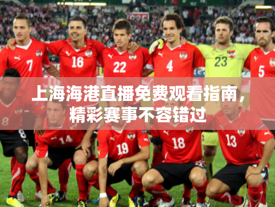 上海海港直播免费观看指南，精彩赛事不容错过