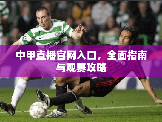 中甲直播官网入口，全面指南与观赛攻略