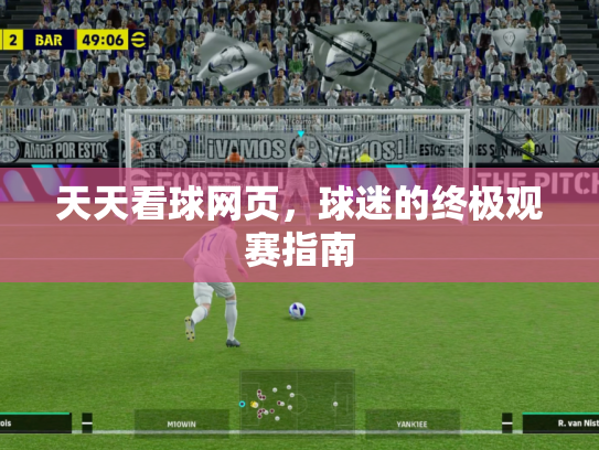 天天看球网页，球迷的终极观赛指南
