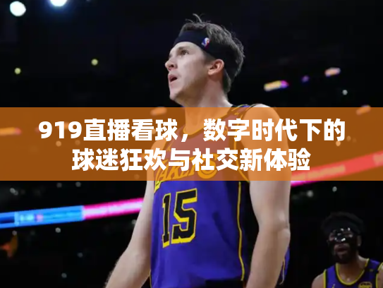 919直播看球，数字时代下的球迷狂欢与社交新体验