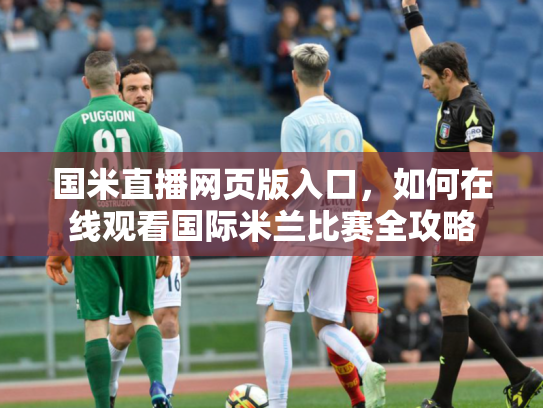 国米直播网页版入口，如何在线观看国际米兰比赛全攻略