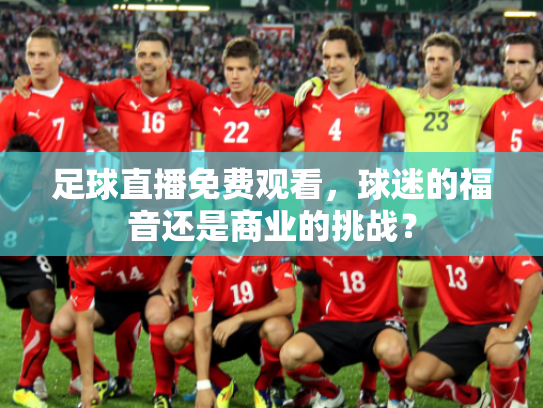 足球直播免费观看，球迷的福音还是商业的挑战？