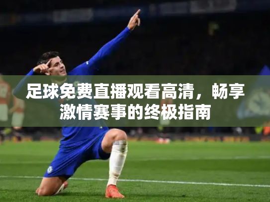 足球免费直播观看高清，畅享激情赛事的终极指南