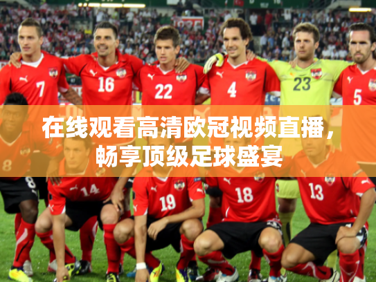 在线观看高清欧冠视频直播，畅享顶级足球盛宴