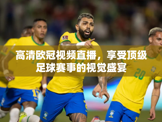 高清欧冠视频直播，享受顶级足球赛事的视觉盛宴