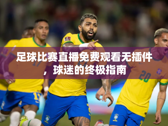 足球比赛直播免费观看无插件，球迷的终极指南
