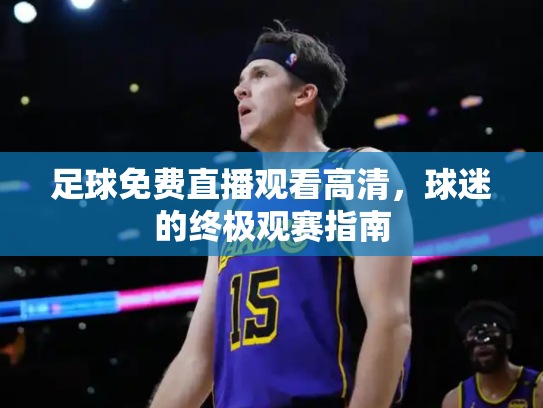 足球免费直播观看高清，球迷的终极观赛指南