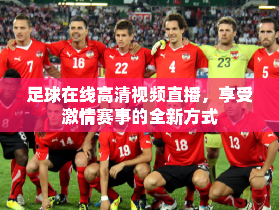 足球在线高清视频直播，享受激情赛事的全新方式