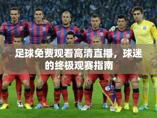 足球免费观看高清直播，球迷的终极观赛指南