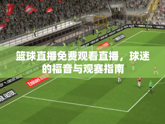 篮球直播免费观看直播，球迷的福音与观赛指南