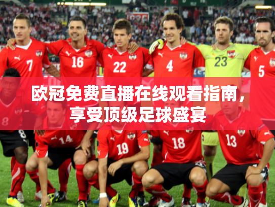 欧冠免费直播在线观看指南，享受顶级足球盛宴