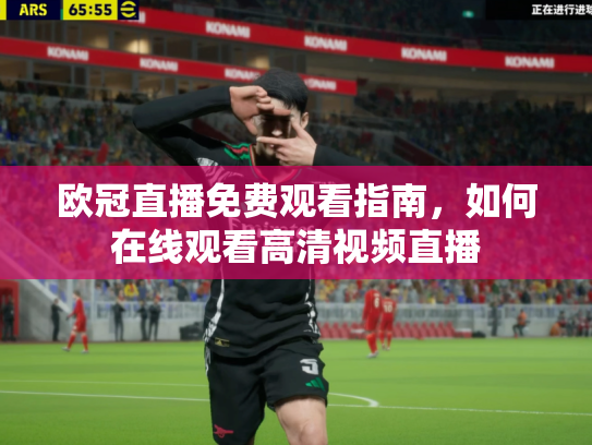 欧冠直播免费观看指南，如何在线观看高清视频直播
