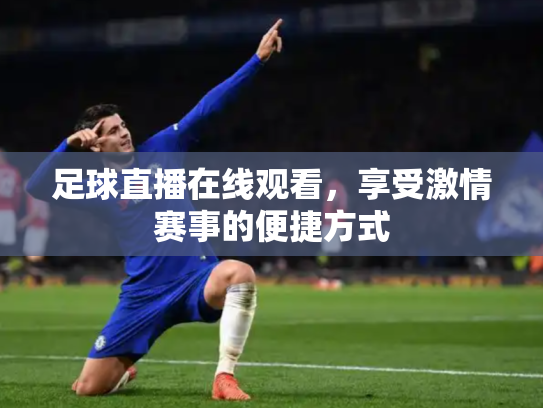 足球直播在线观看，享受激情赛事的便捷方式