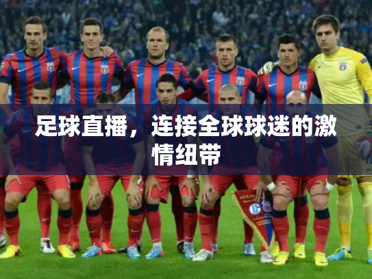 足球直播，连接全球球迷的激情纽带