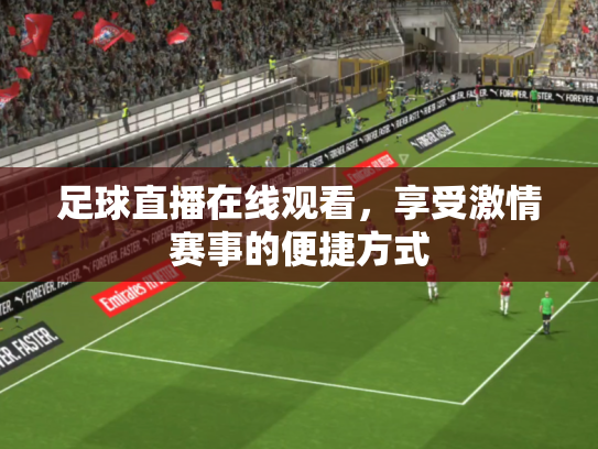 足球直播在线观看，享受激情赛事的便捷方式