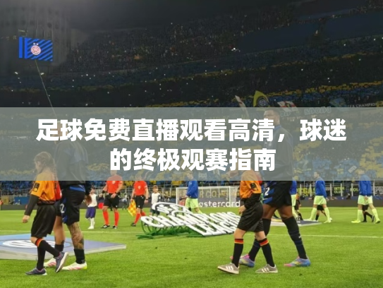 足球免费直播观看高清，球迷的终极观赛指南