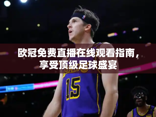 欧冠免费直播在线观看指南，享受顶级足球盛宴