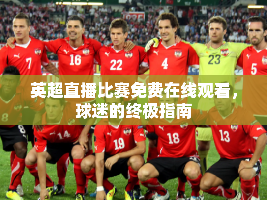 英超直播比赛免费在线观看，球迷的终极指南