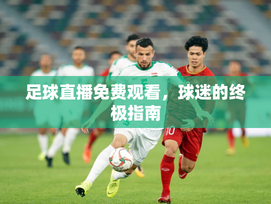 足球直播免费观看，球迷的终极指南