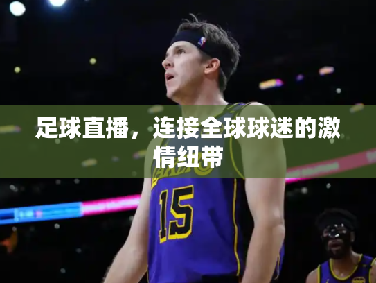 足球直播，连接全球球迷的激情纽带
