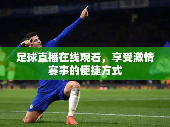 足球直播在线观看，享受激情赛事的便捷方式